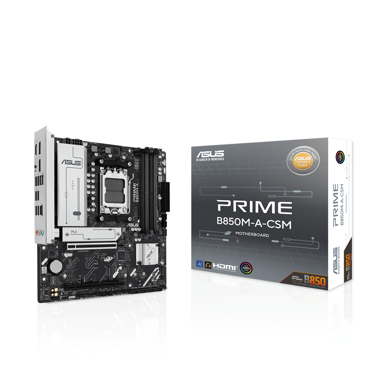 ASUS PRIME B850M-A-CSM mATX, B850, AM5, DDR5