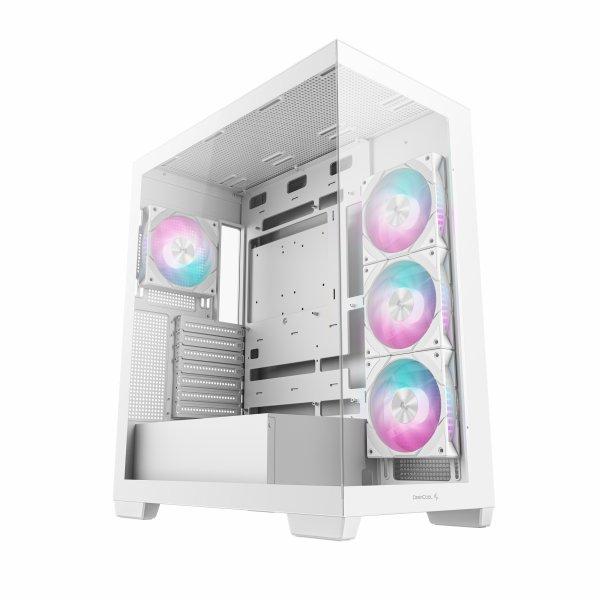 DeepCool CG580 4F WH ATX valkoinen