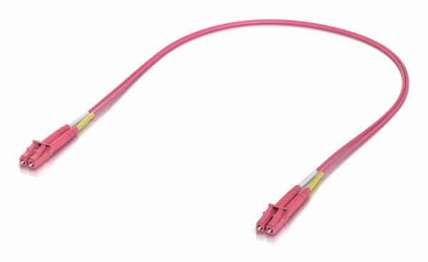 Ubiquiti OM4 Duplex LC UPC Fiber Patch Cable 0.5M 50 pcs