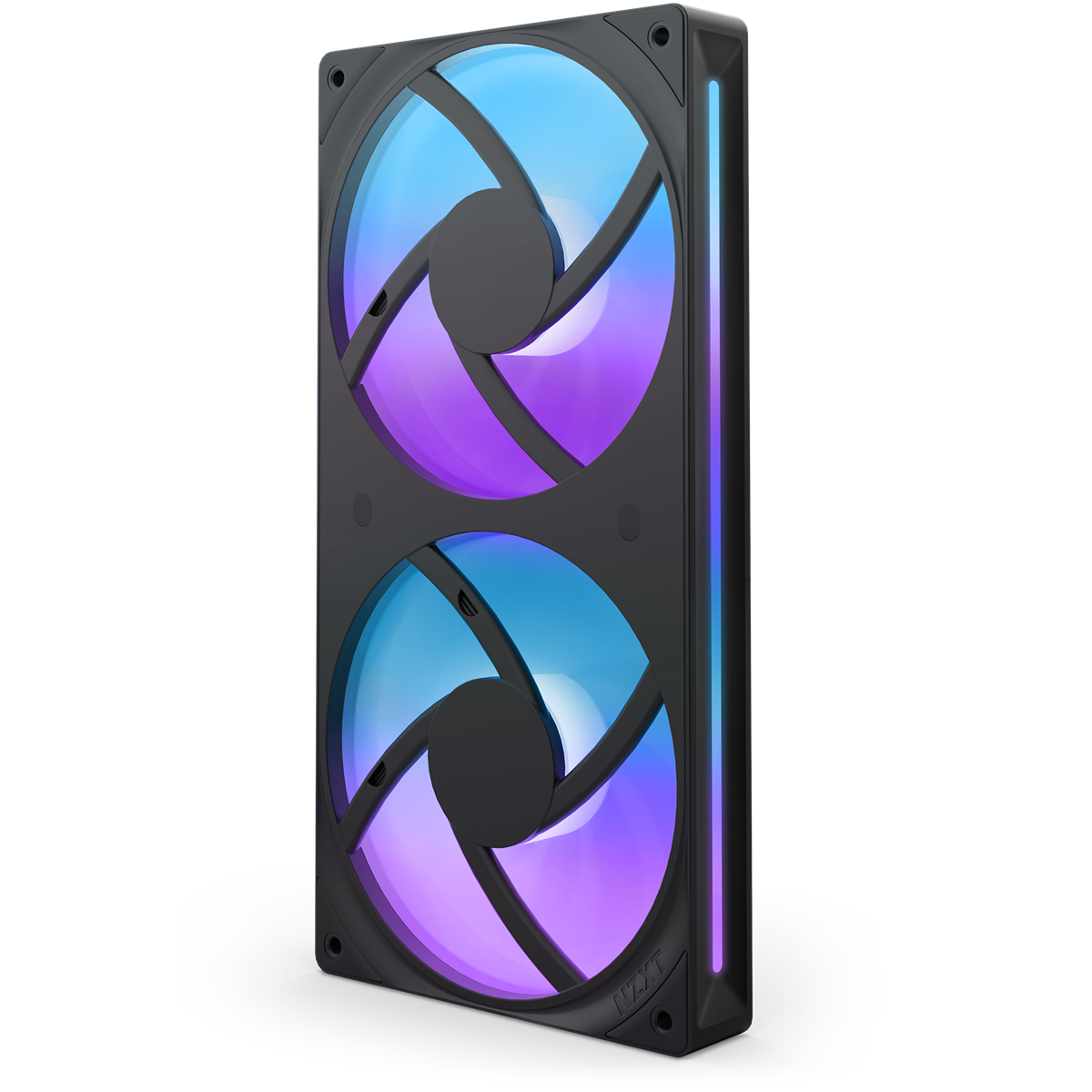 NZXT F Series F240 RGB Core Single frame fan unit 1-pack Sort 120 mm