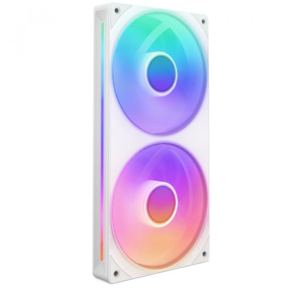 NZXT F280 RGB Core 280mm Uni-body Fan White