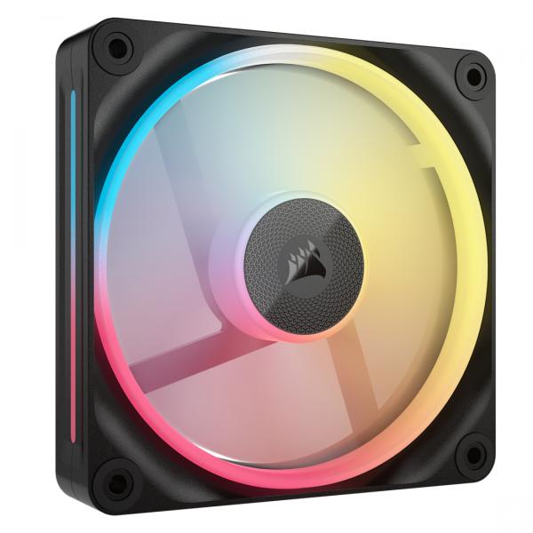 CORSAIR iCUE LINK LX140-R RGB, 140mm, Black, 2-pack