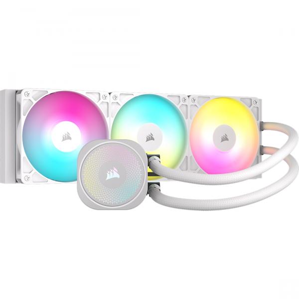 Corsair NAUTILUS 360 White, 360mm Radiator, Li