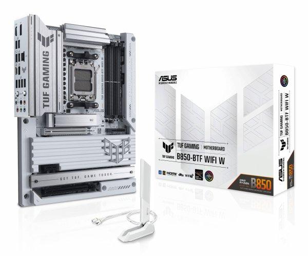 ASUS TUF GAMING B850-BTF WIFI WHITE ATX, B850, AM5, DDR5, BTF