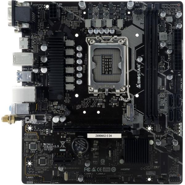 Biostar Z690MX2-E D4 (Z690,S1700,mATX,DDR4)