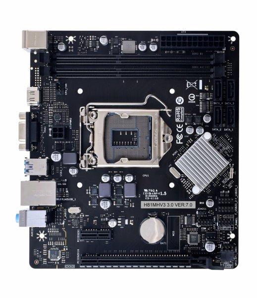 Biostar H81MHV3 3.0 Micro-ATX LGA1150 Intel H81