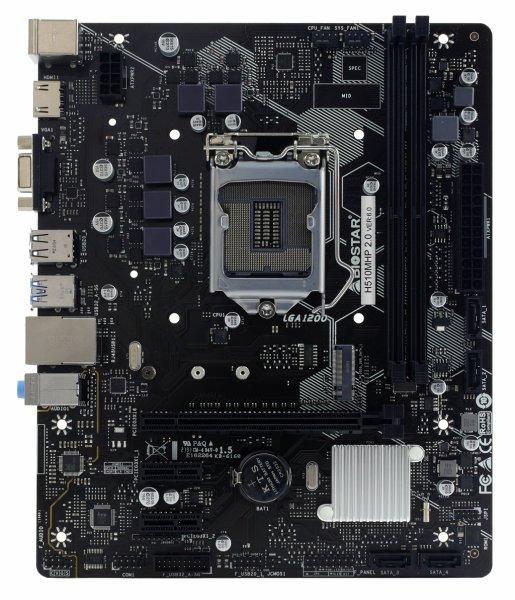 MB Biostar H510MHP 2.0 (H510,S1200,mATX,Intel)