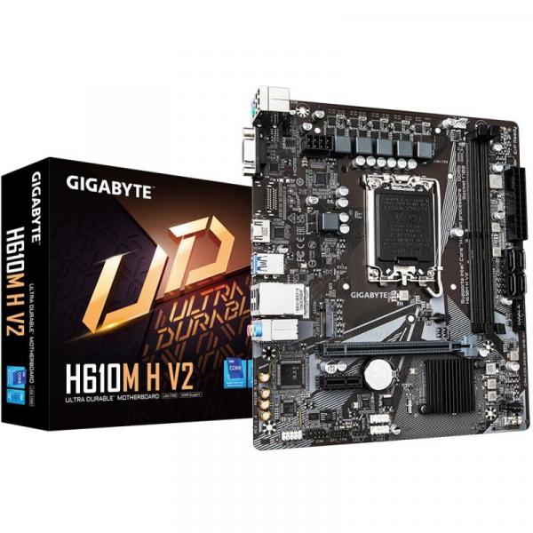 Gigabyte H610M H V2 Micro-ATX LGA1700 Intel H610