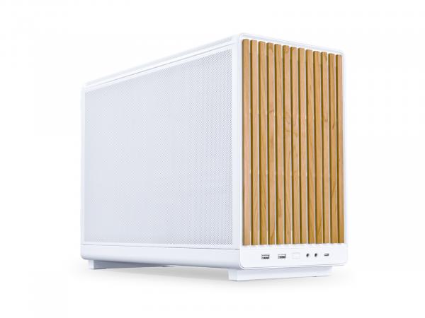 Lian Li DAN Cases A3-mATX Wood Edition valkoinen