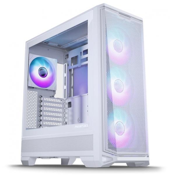 Phanteks Eclipse G400A Case, 140mm DRGB Fan x 4, Matte White