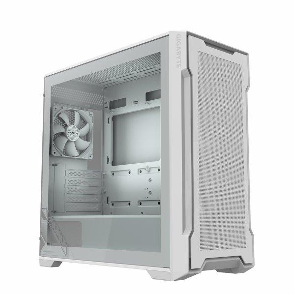 GIGABYTE C102GI PC Case Full-Size Tempered Glass Side Panel With 2xUSB 3.0 Pre-installed two 120mm fans M-ATX/Mini-ITX