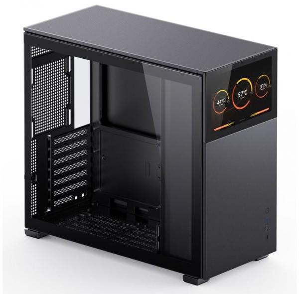Jonsbo D41 Screen ATX, Tempered Glass - black