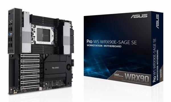 ASUS Pro WS WRX90E-Sage SE, AMD WRX90 Mainboard, Sockel sTR5, DDR5