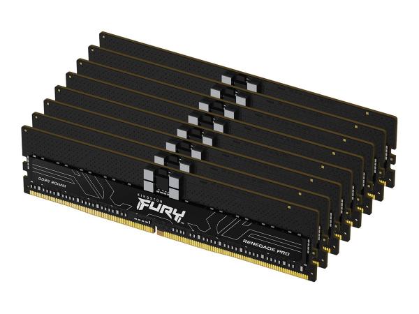 Kingston 256GB 8x32GB DDR5 5600MTs CL28 FURY Renegade Pro RDIMM Black EXPO