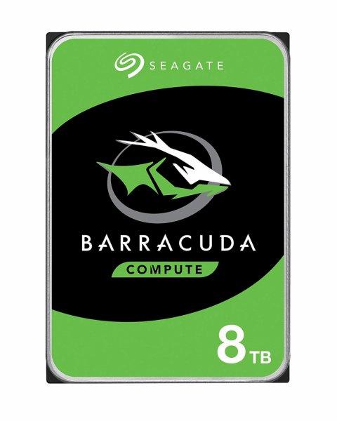 Seagate Barracuda ST8000DM004 8TB 5400RPM 256MB -Recertified- *Bring-In-Warranty* - FACTORY REFURBISHED - Tehdaskunnostettu, 1 vuoden takuu