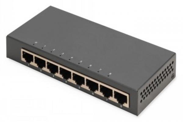 DIGITUS DIGITUS 8-PORT RJ 45 GE SWITCH 8 X 10/ 100/1000 MBIT/S