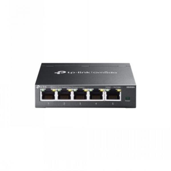 TP-LINK ES205G 5-PORT GIGABIT EASY MAN. SWITCH