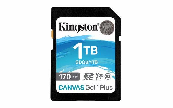 Kingston Canvas Go! Plus SDXC UHS-I Memory Card 1TB 170MB/s