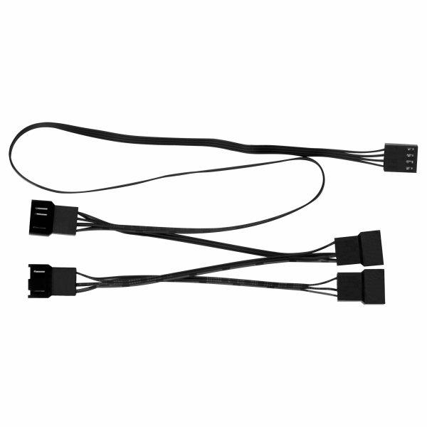 ARCTIC 4 pin PWM (male) - 4 pin PWM (female) Sort 70cm