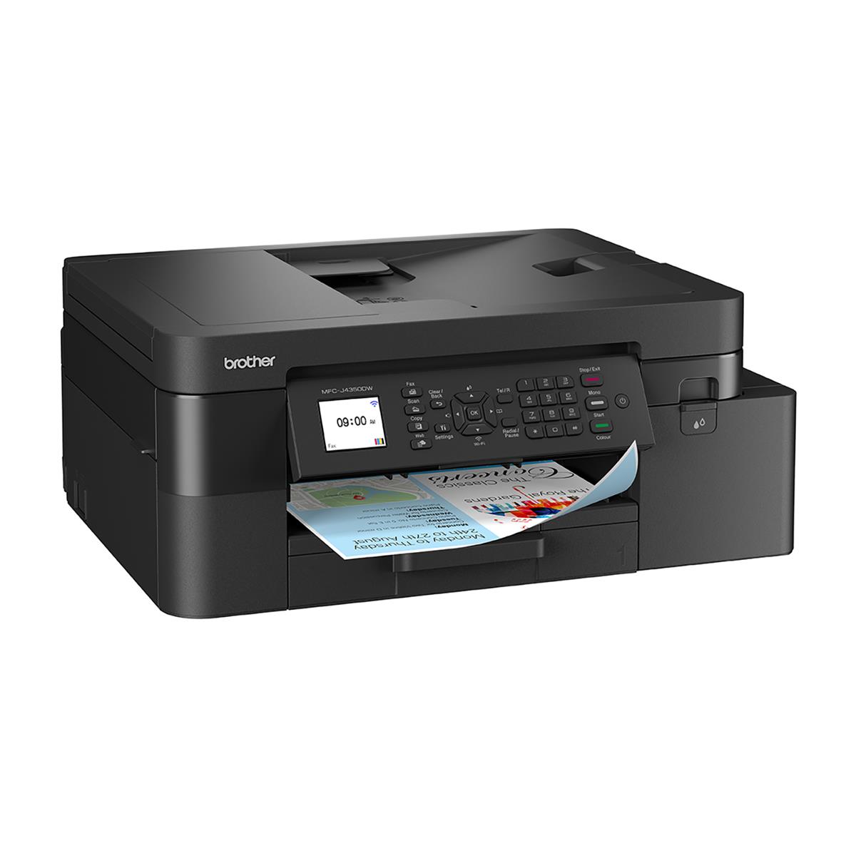 Brother MFC-J4350DW Compact all-in-one wireless business ink printer with ADF