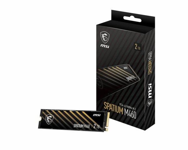 MSI SPATIUM SSD M460 1TB M.2 PCI Express 4.0 x4 (NVMe)