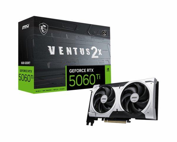 MSI RTX 5060TI 8G VENTUS 2X PLUS