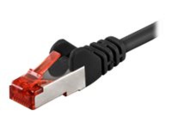 Goobay RJ45 CAT 6 S/FTP CU 2m Black