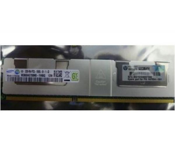 Hewlett Packard Enterprise 32GB (1x32GB), CAS-9, PC3L-10600L-9, DDR3-1333, Quad-Rank x4, Load Reduced DIMM (LRDIMM)