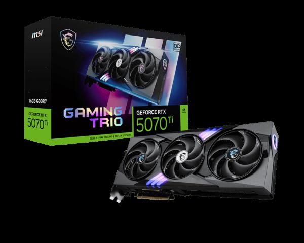 MSI GeForce RTX 5070 Ti 16G GAMING TRIO OC