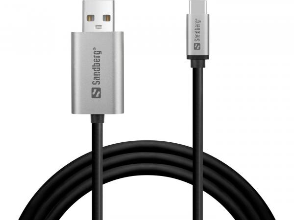 Sandberg USB-C-DisplayPort-kaapeli 2M