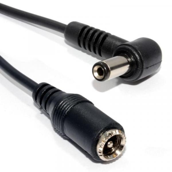 CoreParts DC extension cable from 5.5*2.5mm(male) to 5.5*2.5mm(angled) for Asus, Acer, Toshiba, and other application - max 90Watt - 10meter cable length
