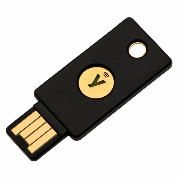 Yubico YubiKey 5 NFC - USB turva-avain kaksivaiheiseen tunnistautumiseen