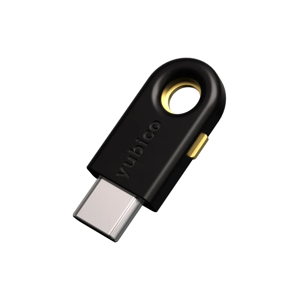 Yubico YubiKey 5C - USB turva-avain kaksivaiheiseen tunnistautumiseen