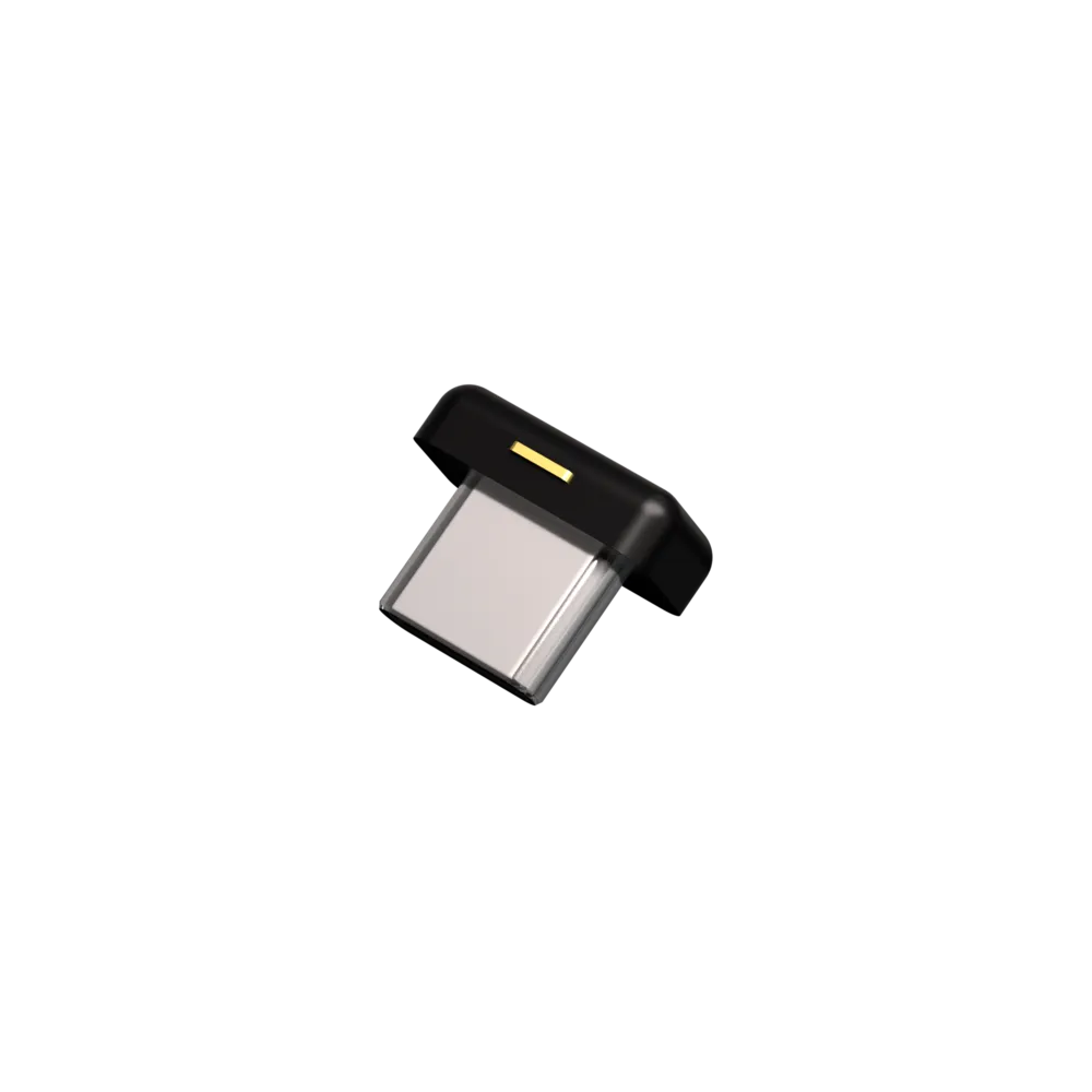 YubiKey 5C Nano USB-C turva-avain kaksivaiheiseen tunnistautumiseen