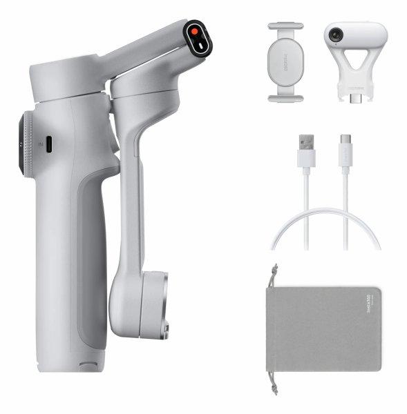 Insta360 Flow 2 AI Tracker Bundle (Stone Gray)
