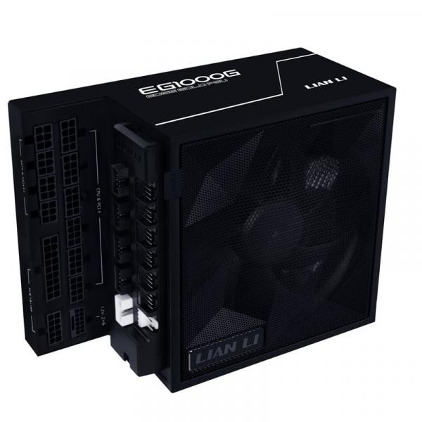 Lian Li EDGE GOLD 1000 80 PLUS Gold Netzteil, PCIe 5.1, ATX 3.1 - 1.000 Watt, schwarz, inkl. USB-Hub