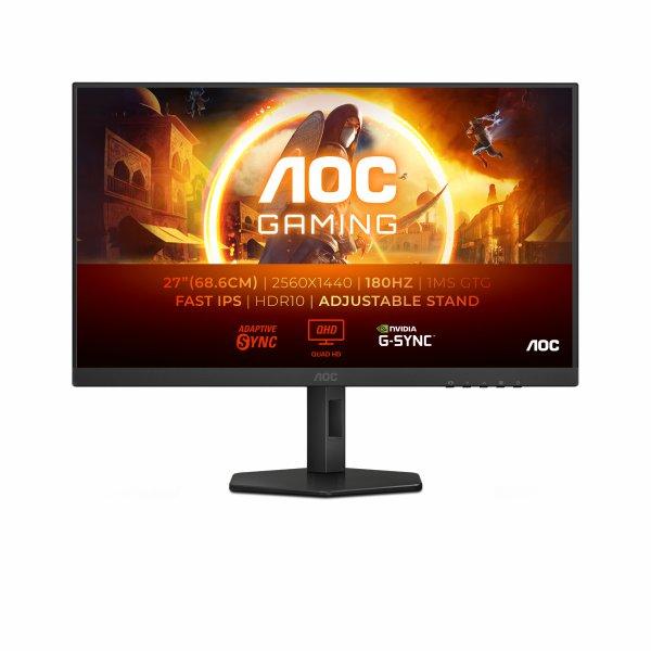 AOC Gaming Q27G4XF 27" 2560 x 1440 (2K) HDMI DisplayPort 180Hz Pivot-näyttö