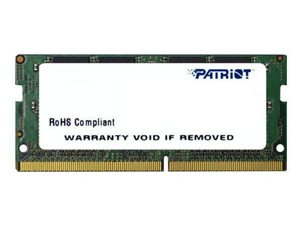 Patriot DDR4 8GB 2400MHz CL17 Ikke-ECC SO-DIMM 260-PIN