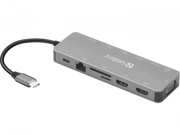 SANDBERG USB-C 13-in-1 Travel Dock