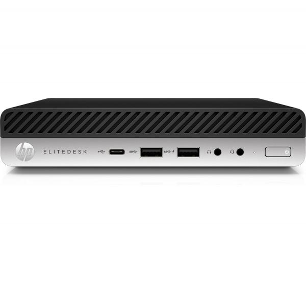 T1A HP EliteDesk 800 G4 Refurbished Intel Core i5 i5-8500T 8 GB DDR4-SDRAM 256 GB SSD Windows 11 Pro Mini PC
