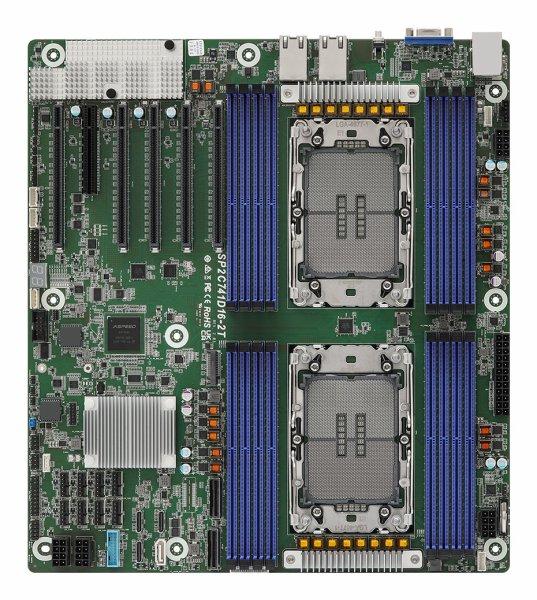 ASRock Mainboard SP2C741D16-2T EEB Dual Sockel 4677