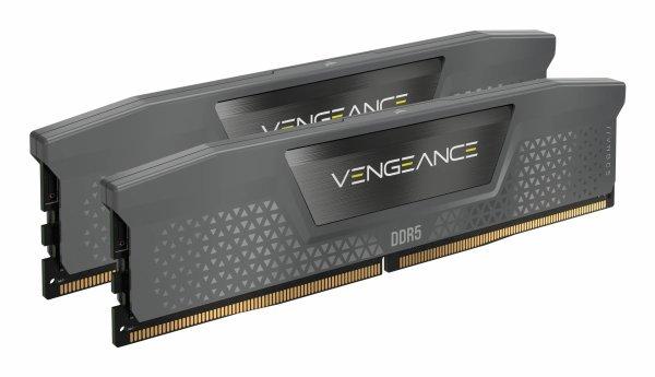 CORSAIR VENGEANCE DDR5 96GB 2 x 48GB DDR5 6000 CL36-44-44-96 1.40V Intel XMP AMD EXPO - GREY