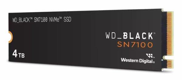 WDBLACK SN7100 WDS400T4X0E-00CJA0 - SSD - 4 Tt - sisäinen - M.2 2280 - PCIe 4.0 x4 (NVMe)