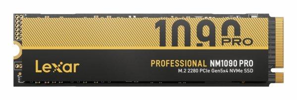 Lexar Professional NM1090 SSD 1TB M.2 PCI Express 5.0 x4 (NVMe)