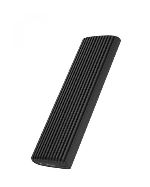 M.2 NVMe SATA SSD enclosure, USB 3.2 Gen 2, toolless