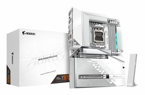 GIGABYTE X870 AORUS STEALTH ICE ATX AM5 AMD X870