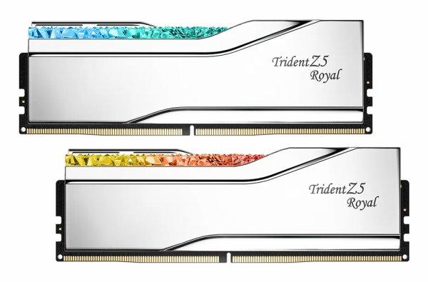 G.Skill 64GB (2x32) DDR5 6400MHz Trident Z5 Royal CL32 1.4V
