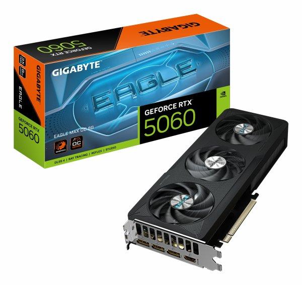 GIGABYTE GeForce RTX 5060 Eagle MAX OC 8G, 8192 MB GDDR7