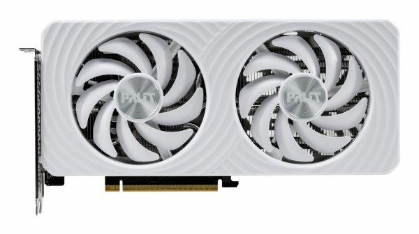 Palit GeForce RTX 5060 Ti White OC - 8GB GDDR7 RAM - Grafikkort