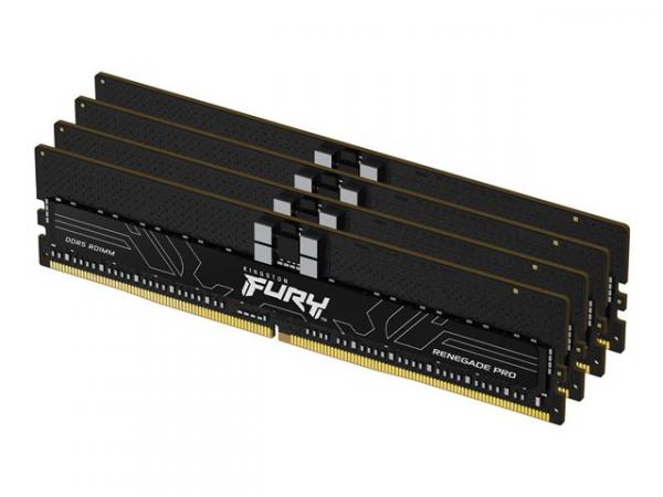Kingston 128GB (4x32GB) DDR5 5600MT/s CL28 FURY Renegade Pro RDIMM Black EXPO